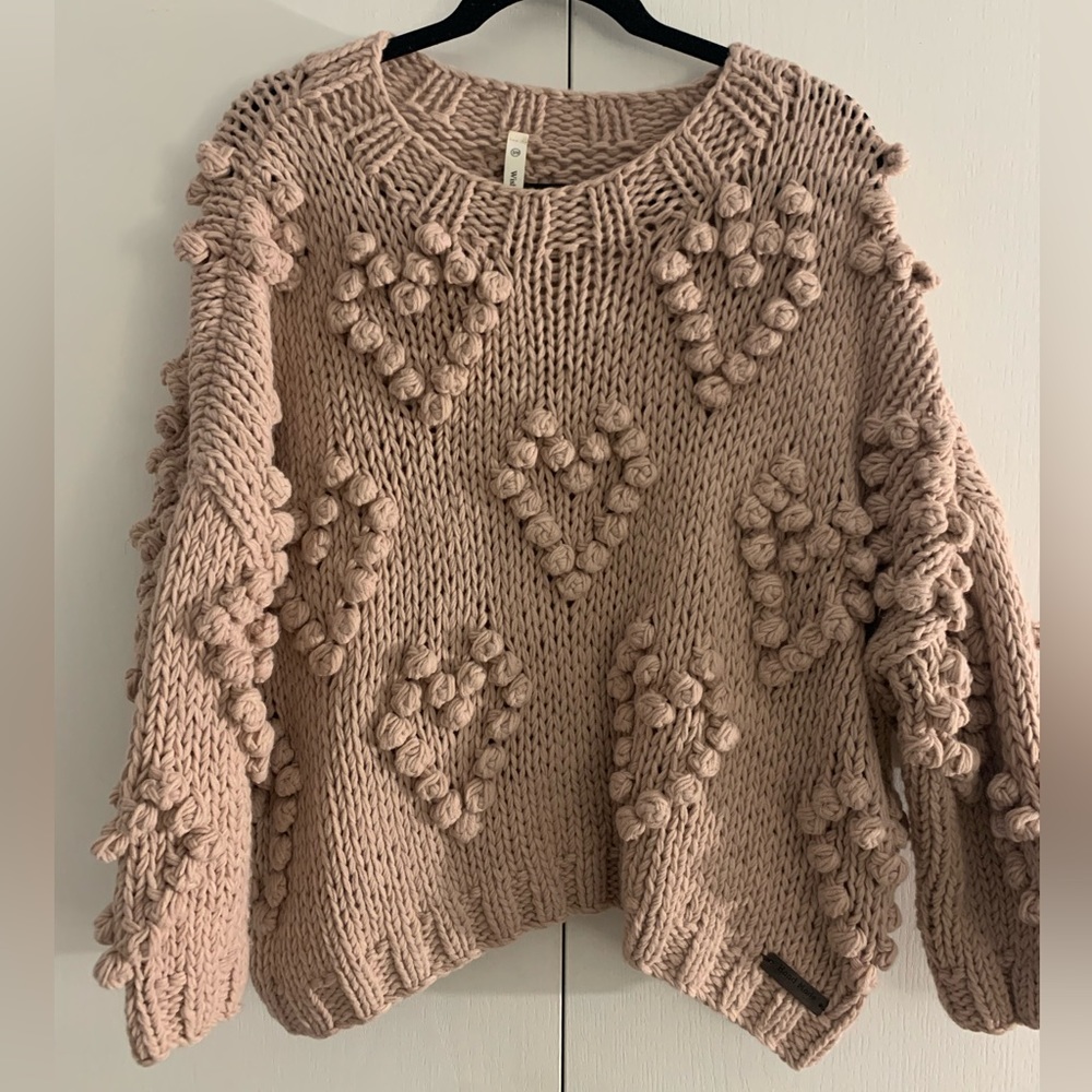 Heart Knit Sweater